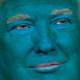 Illustration for article titled Here’s What Donald Trump Would Look Like Without His Makeup, and With Other Kinds of Makeup